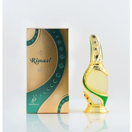 Khadlaj Rimaal Green Concentrated Perfume Oil for Unisex 0.5 Ounce