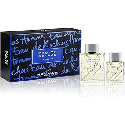 Rochas Eau de Homme Eau de Toilette 100ml and EDT 50ml - Pack of 2