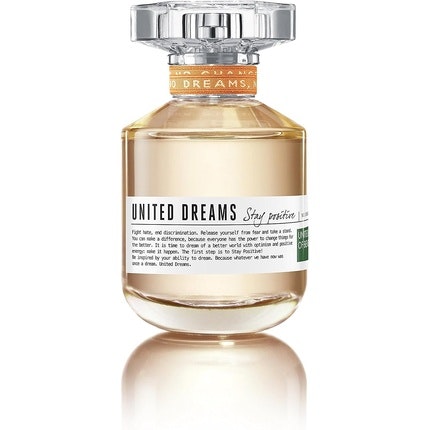United Colors Of Benetton United Dreams Stay Positive Eau De Toilette Spray for Her 50ml