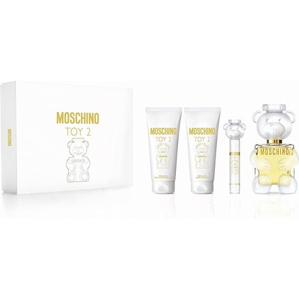 Moschino Toy 2 Eau de Parfum 100ml Perfumed Shower Gel 100ml Body Lotion 100ml Travel Spray 10ml