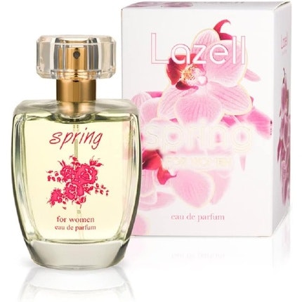 Lazell Spring EDP for Women 100ml with Gift 5ml Travel Size Perfume Atomizer and Refill Pump Perfume Dispenser
