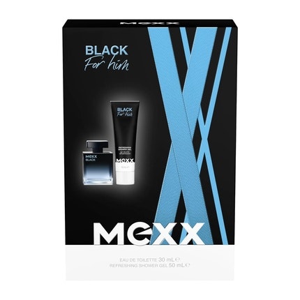 MEXX Black Man Eau de Toilette 30ml + Shower Gel 50ml