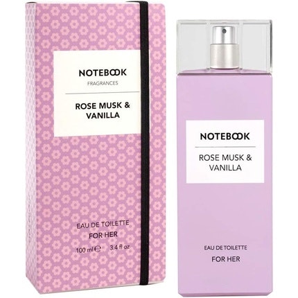 Notebook Rose Musk & Vanilla Eau de Toilette 100ml